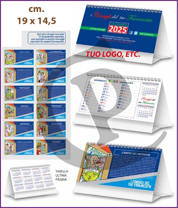 Illustrati da Scrivania calendari-da tavolo 2025-personalizzati-Illustrati-da-scrivania-consigli-del-farmacista-268